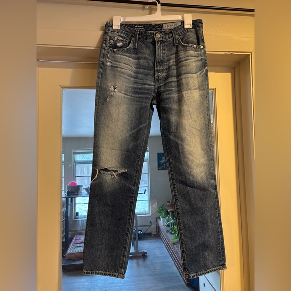 Ag Adriano Goldschmied Denim - AG Jeans size 27 the Isabelle straight crop
